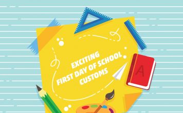 Exciting First Day of School Customs