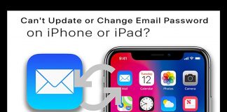 How To Update an Email Password on iPad & iPhone
