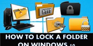 How You Can Lock a File Or Folder in Windows 10 Lock folder in Windows 10