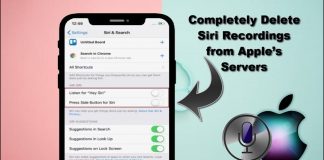 How You Can Fully Delete Siri Recordings from Apple’s Servers