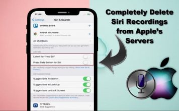 How You Can Fully Delete Siri Recordings from Apple’s Servers