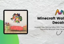 Upgrade Your Gaming Setup With These Awesome Minecraft Wall Decals Minecraft Wall Decals