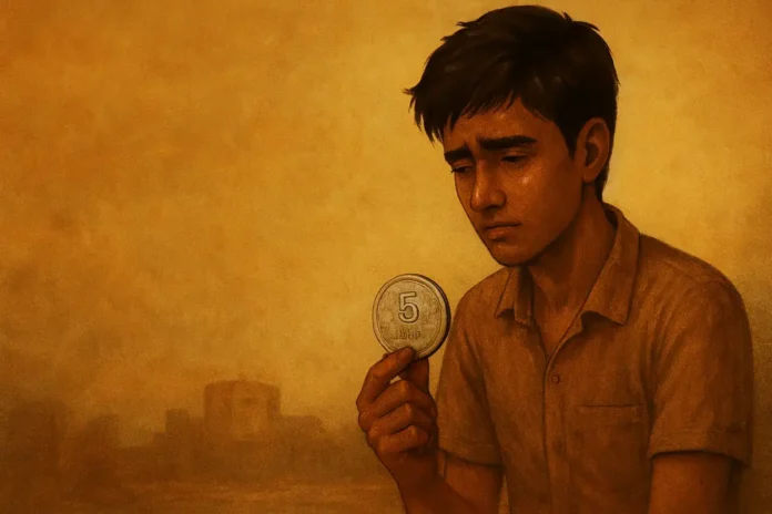 5 rupee coin