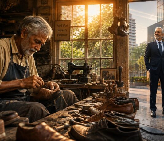 The Old Shoemaker’s Secret That Made Me Rich The Old Shoemaker
